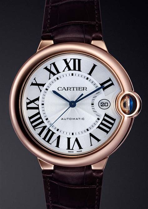 montre cartier bracelet cuir